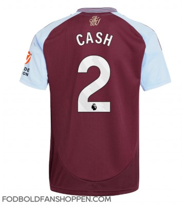 Aston Villa Matty Cash #2 Hjemmebanetrøje 2024-25 Kortærmet